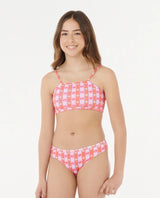 Rip Curl Sunset Check Rib Girl Bikini