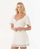 Rip Curl Oceanic Embroidered SS Mini Dress