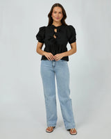 Silent Theory Aftersun Linen Top