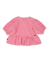 Animal Crackers Checkered Top