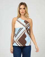 Silent Theory Antibes One Shoulder Top
