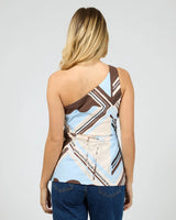 Silent Theory Antibes One Shoulder Top