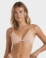 Billabong Wave Check Reese Unwire Top