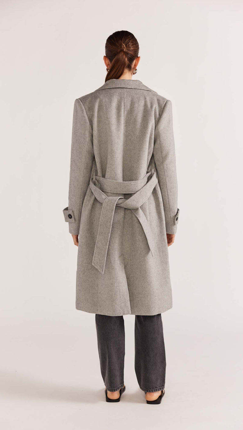 Staple The Label Reade Belted Coat