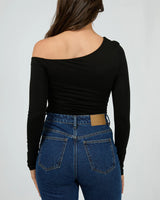 Silent Theory Evie Ruched LS Tee