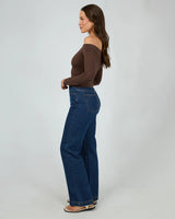 Silent Theory Evie Ruched LS Tee