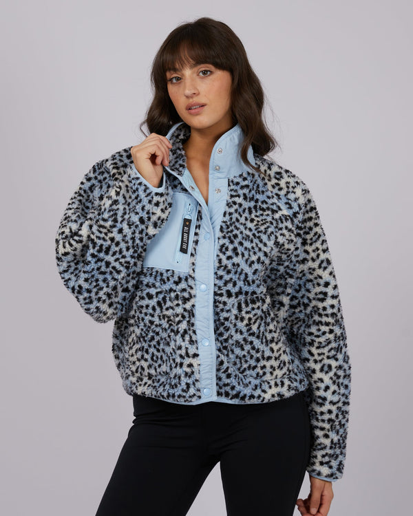 All About Eve Snow Leopard Teddy Jacket