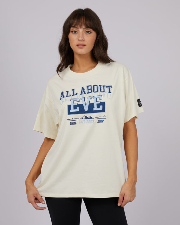 All About Eve Snow Peaks Oversized Tee