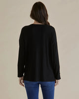 Betty Basics Hendrix Ribbed LS Tee