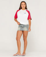 Rusty Mindless Collegiate OG Oversize Tee