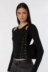 Peta + Jain Soho Studded Shoulder Bag