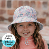Bedhead Blossom Ponytail Swim Bucket Beach Hat