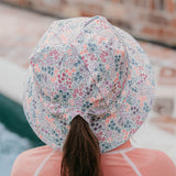 Bedhead Blossom Ponytail Swim Bucket Beach Hat