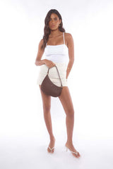 Peta + Jain Swerve Asymmetrical Shoulder Bag