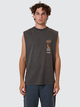 Thrills 1st Grade Service Merch Fit Muscle Tee