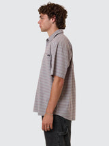 Thrills Minimal Thrills Stripe Check Short Sleeve Shirt