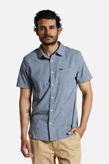 Brixton Charter Print SS Wvn Shirt
