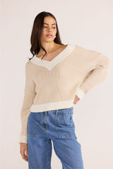 Minkpink Megan V Neck Sweater