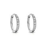 Ever Transition Sleeper Silver Earrings