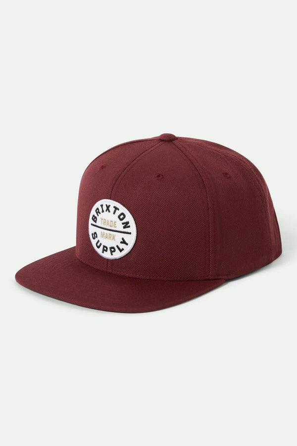 Brixton Oath III Snapback Cap