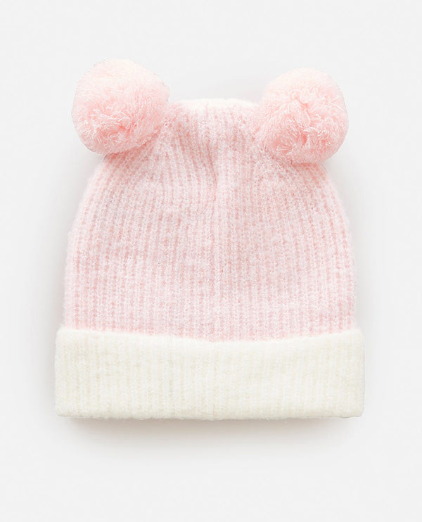 Rip Curl 2 Tone Reg Pom Pom Beanie