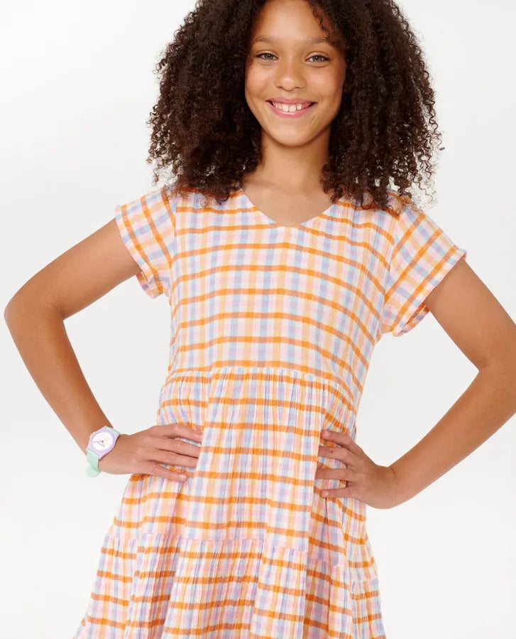 Rip Curl Sun Sol Gingham Dress