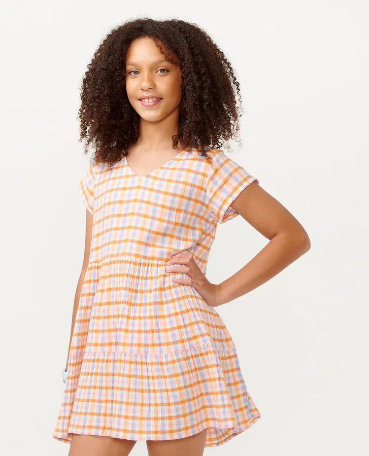 Rip Curl Sun Sol Gingham Dress