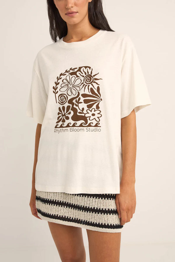 Rhythm Bloom Studio Oversized Tee
