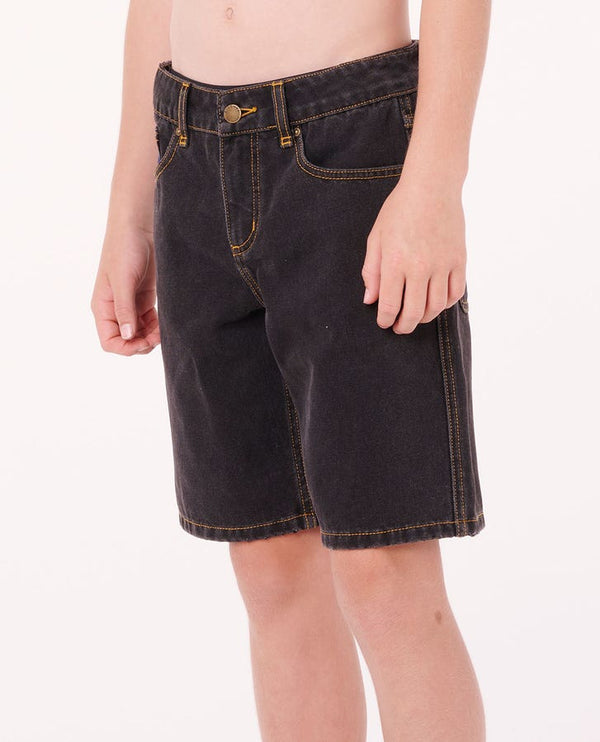 Rip Curl Hyped Up Denim Boy Walkshort