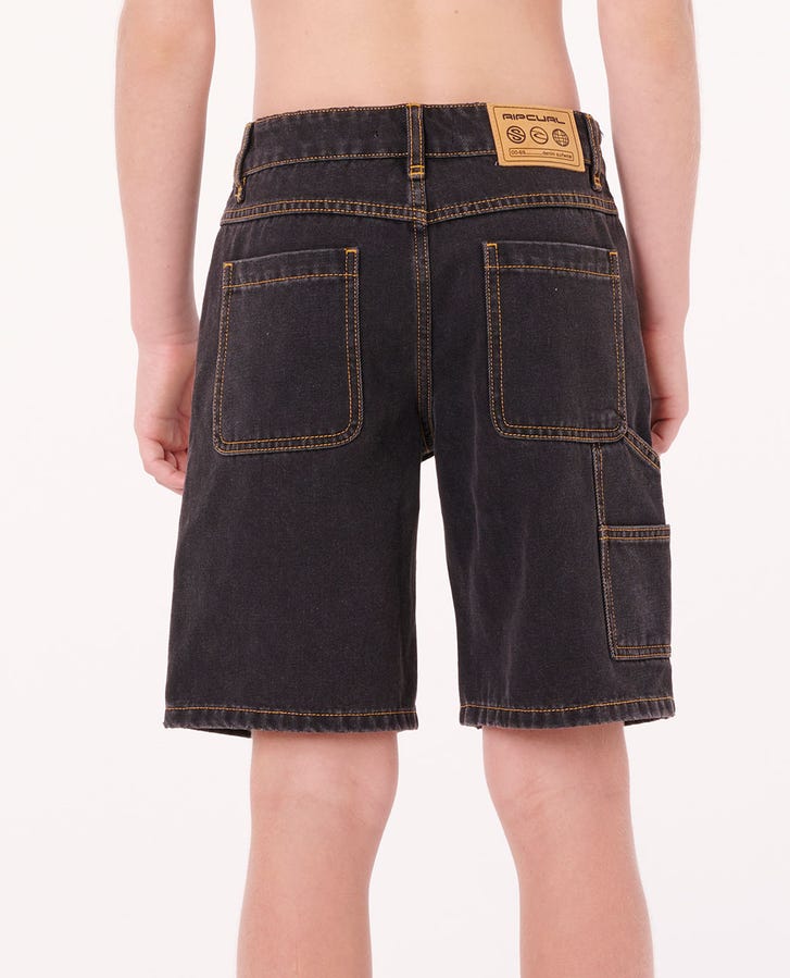 Rip Curl Hyped Up Denim Boy Walkshort