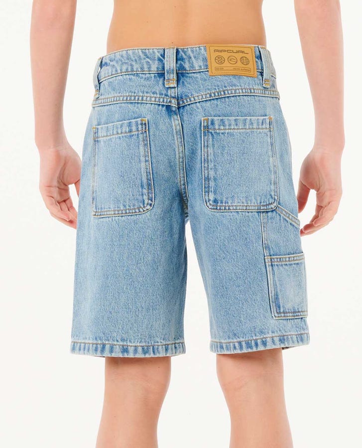 Rip Curl Hyped Up Denim Boy Walkshort