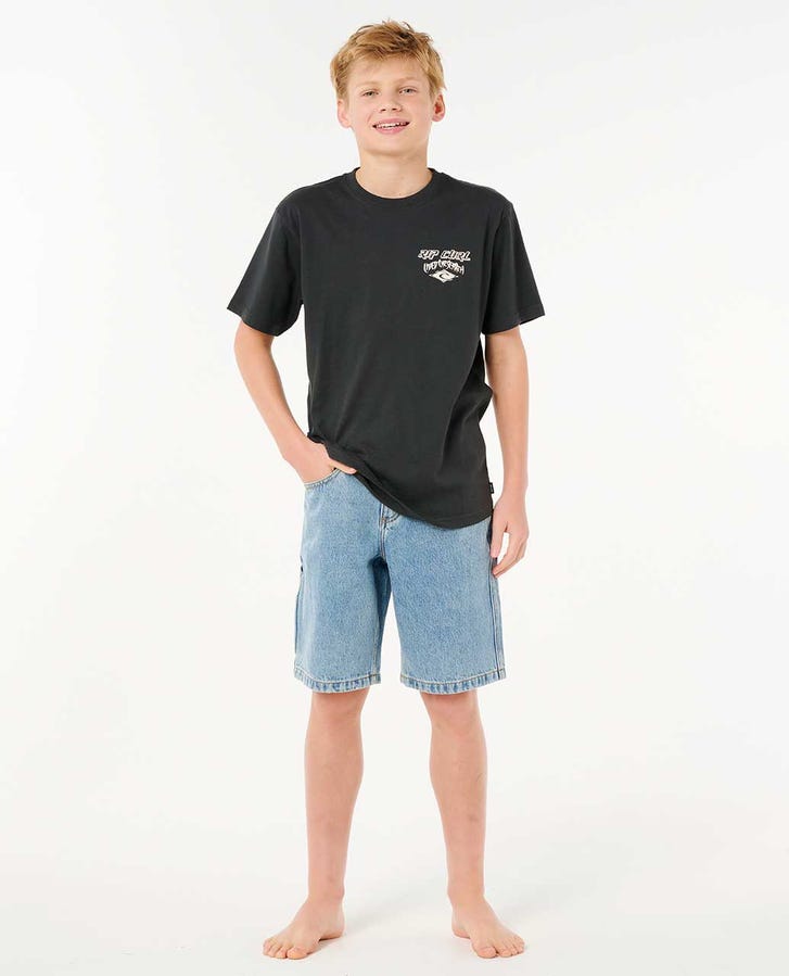 Rip Curl Hyped Up Denim Boy Walkshort