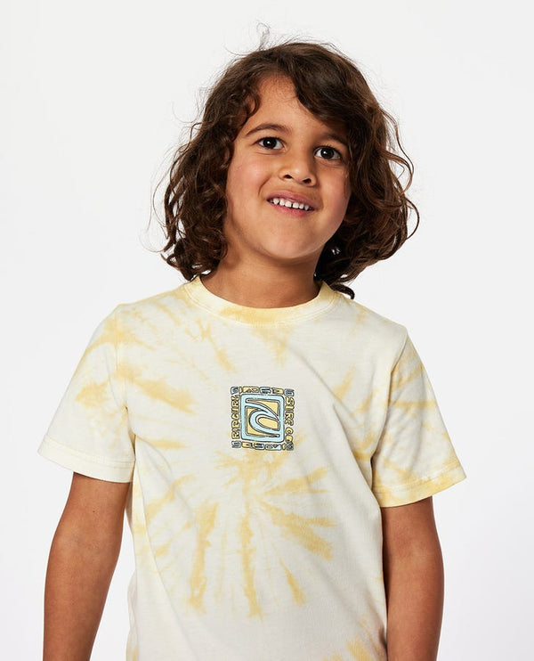 Rip Curl Tube Tie Dye Boys Tee