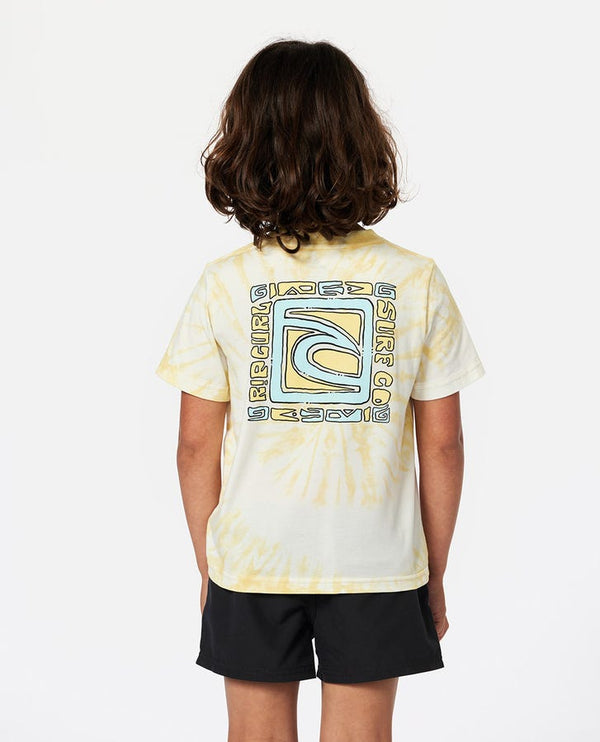 Rip Curl Tube Tie Dye Boys Tee