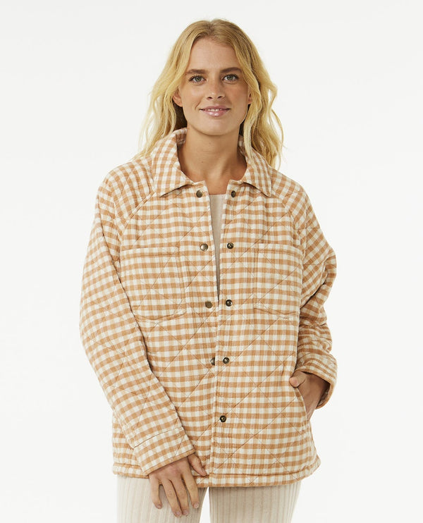 Rip Curl Premium Quilted Check Jacket