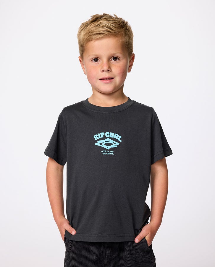 Rip Curl Wave Dayz Logo Boy Tee