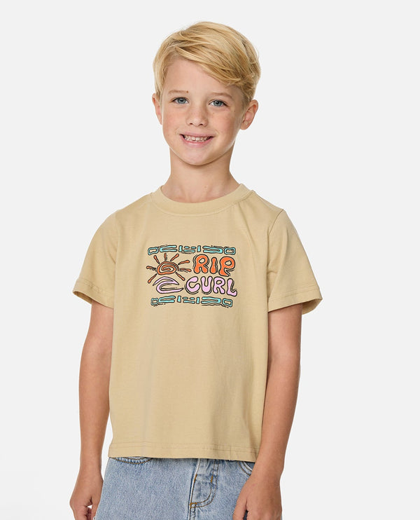 Rip Curl Cosmic Surfing Logo Tee