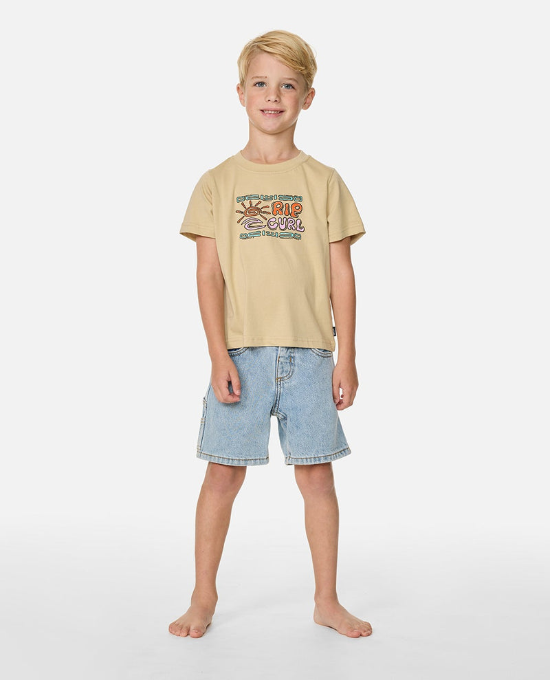 Rip Curl Cosmic Surfing Logo Tee