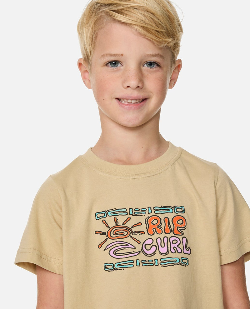 Rip Curl Cosmic Surfing Logo Tee