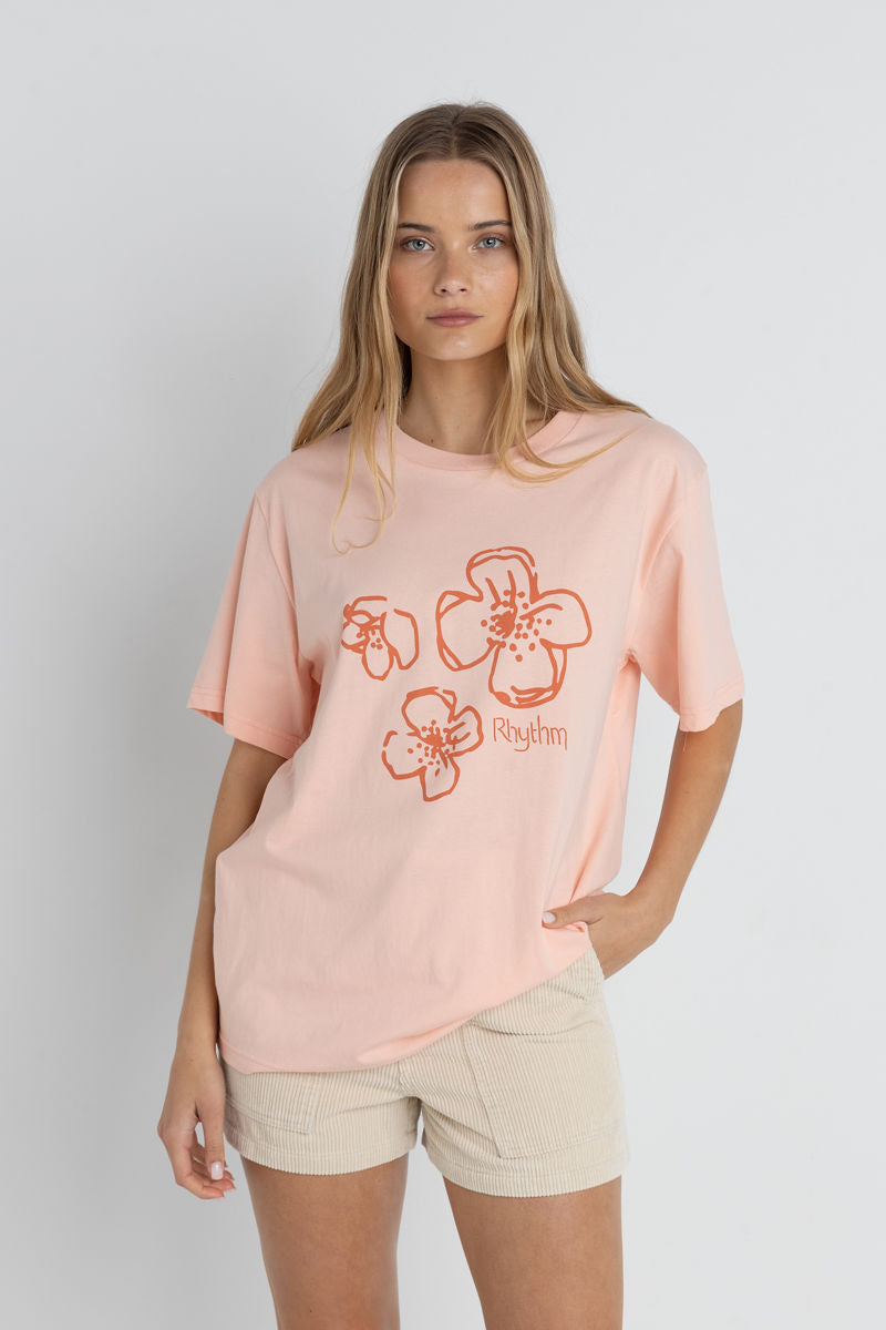 Rhythm Paradise Floral Oversized Tee