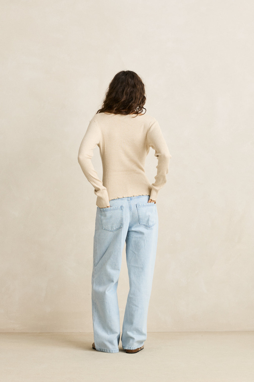 Rhythm Essential LS Knit Top