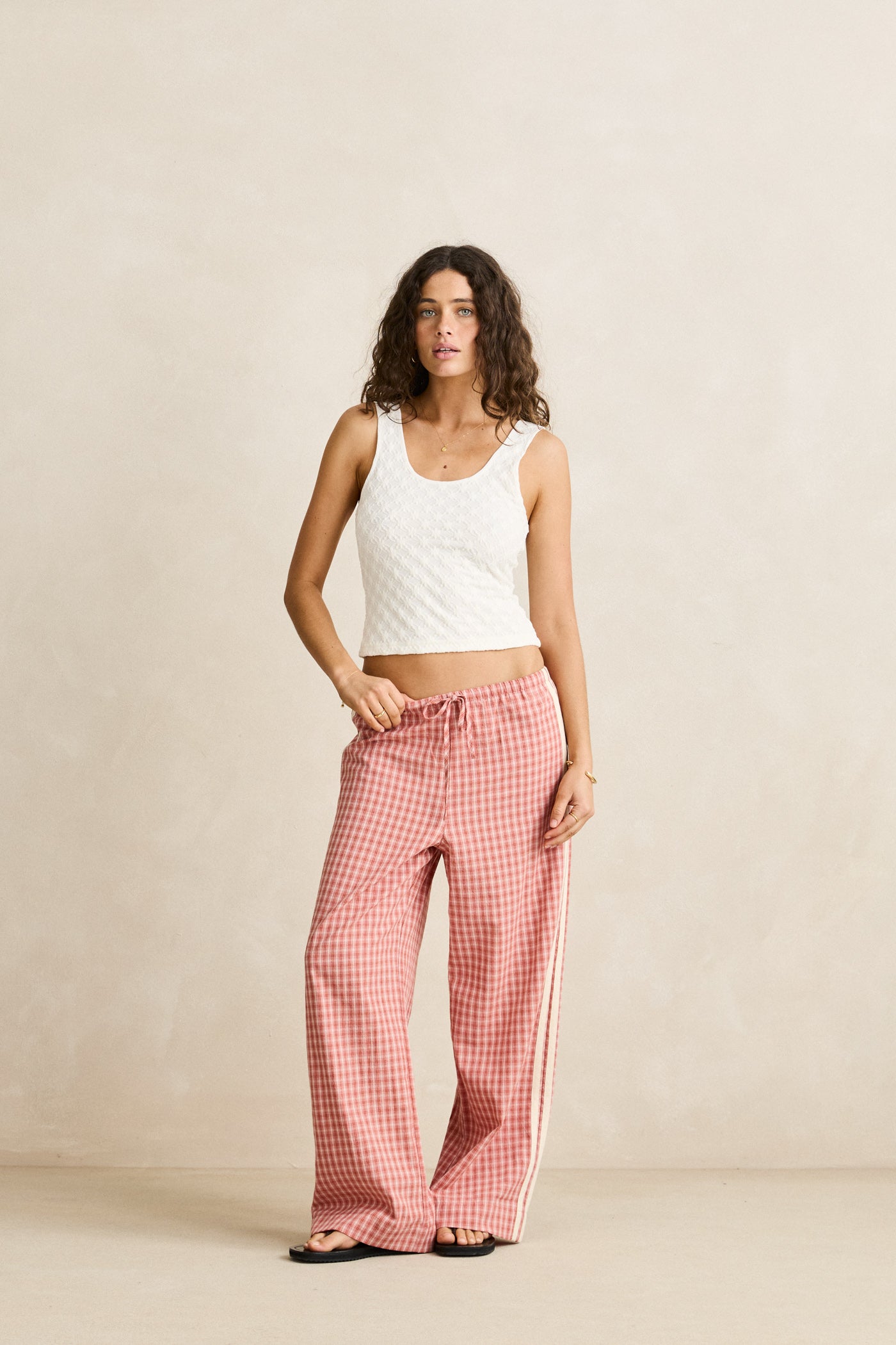 Rhythm Kirra Check Pant