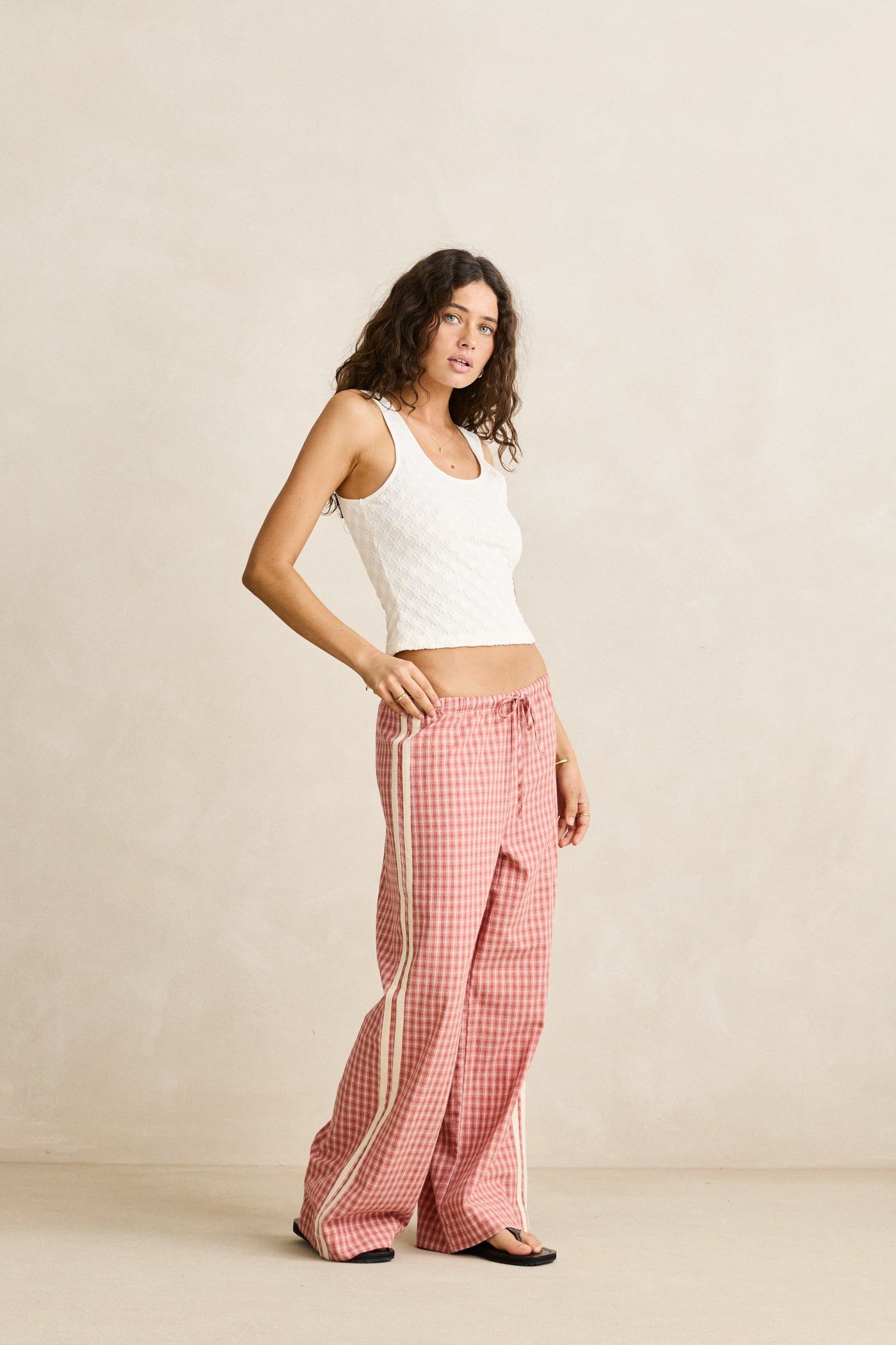 Rhythm Kirra Check Pant