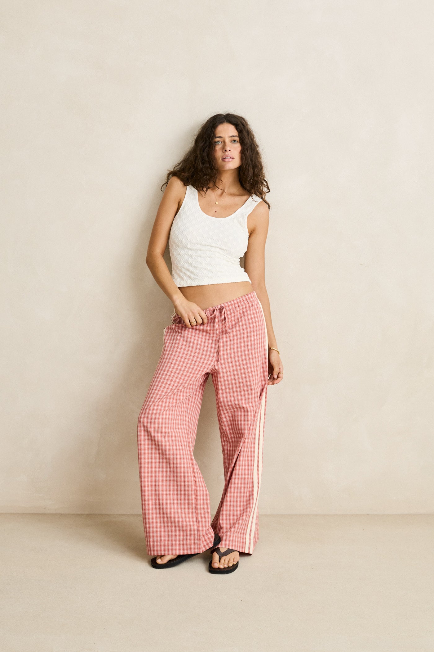 Rhythm Kirra Check Pant
