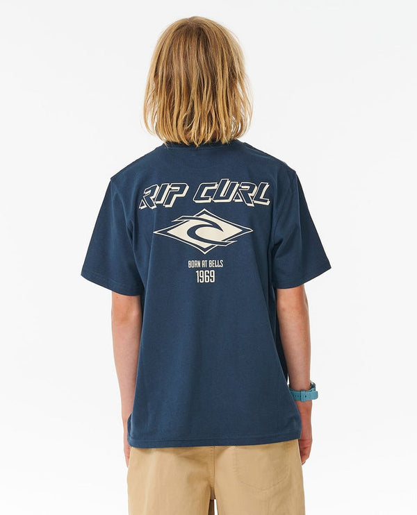 Rip Curl Fadeout Icon Boy Tee