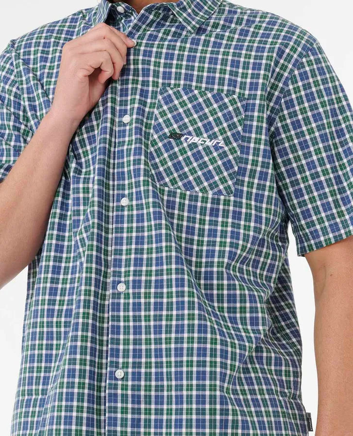 Rip Curl Archive Script Plaid SS Shirt
