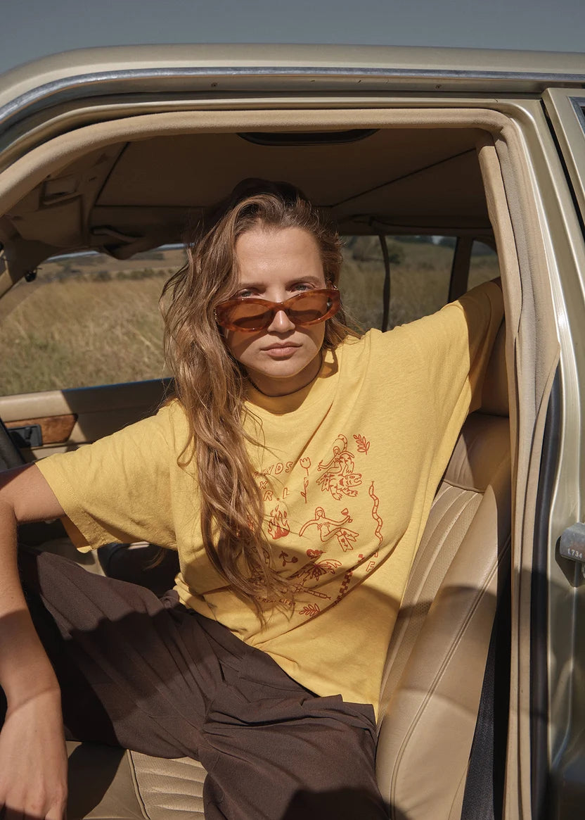 Afends Holly Oversized Tee