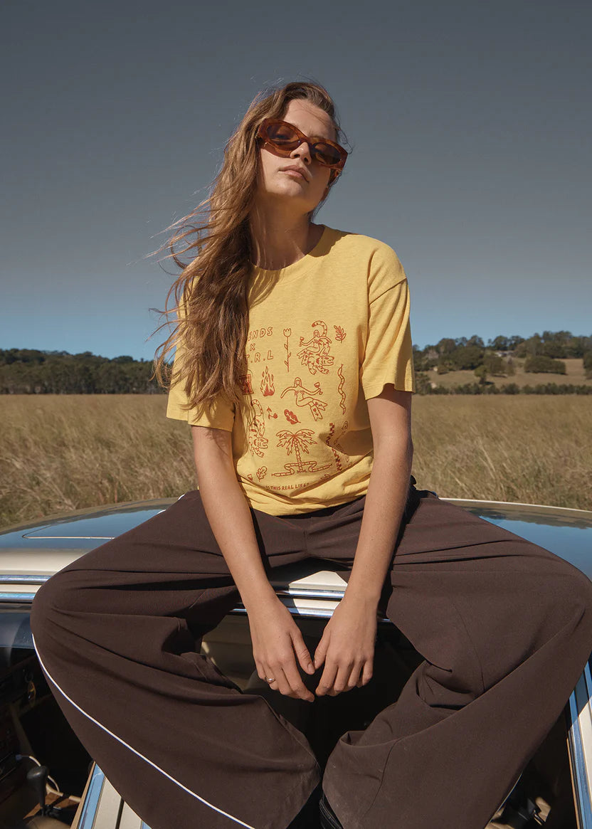Afends Holly Oversized Tee