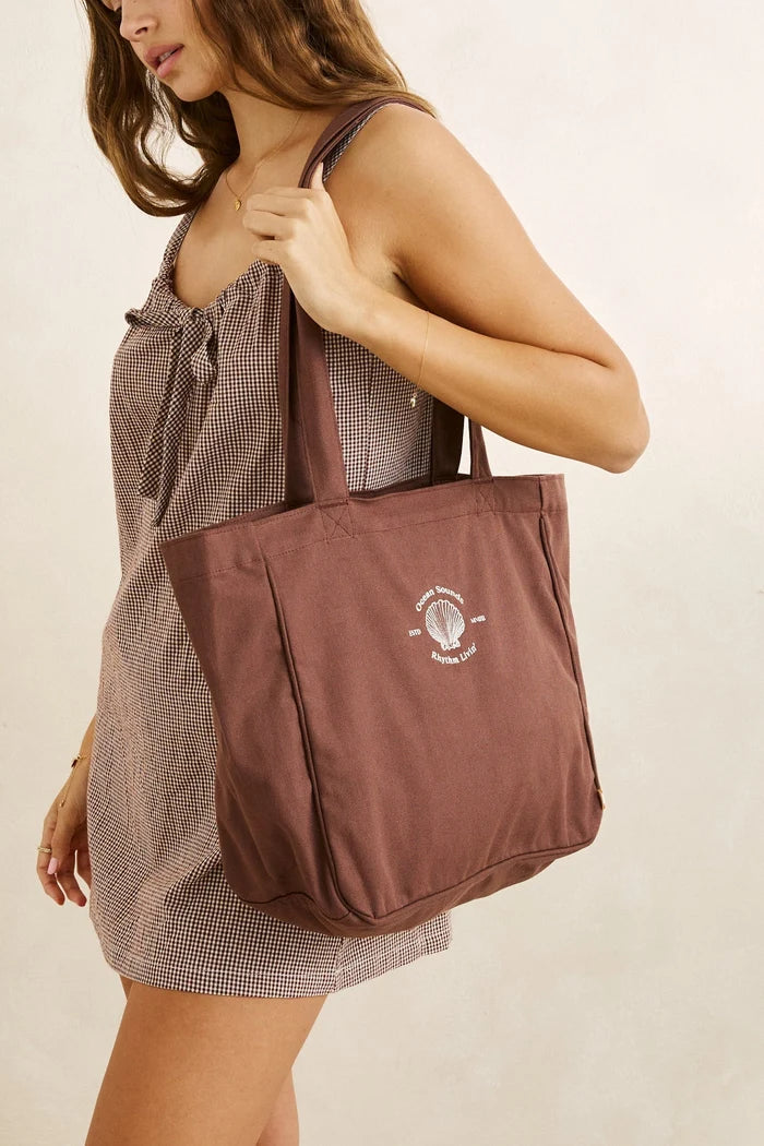 Rhythm Sandy Zip Tote Bag