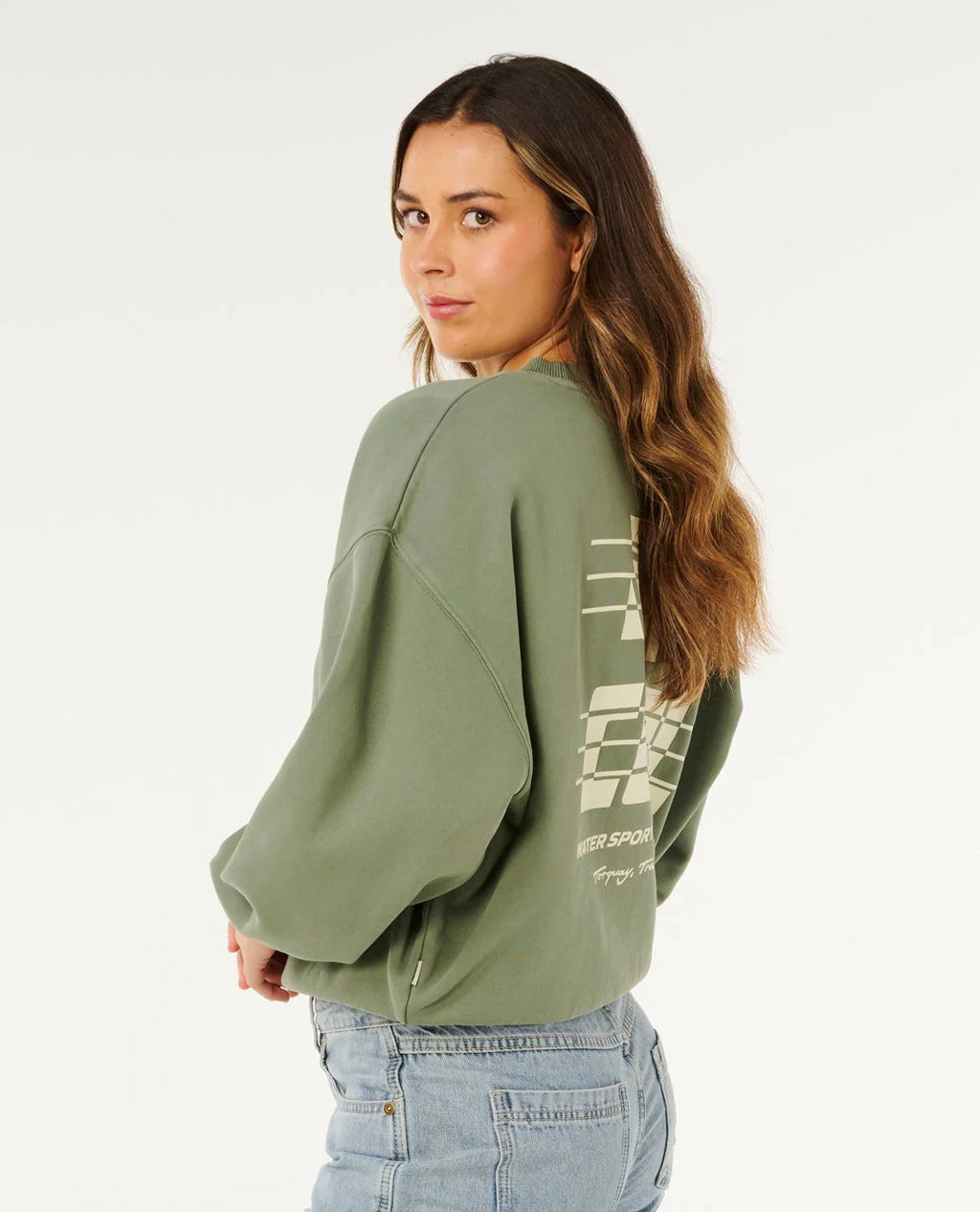 Rip Curl Sports Dept Drop Shoulder Crew